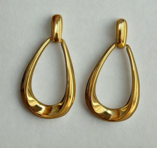 Statement Gold Earrings