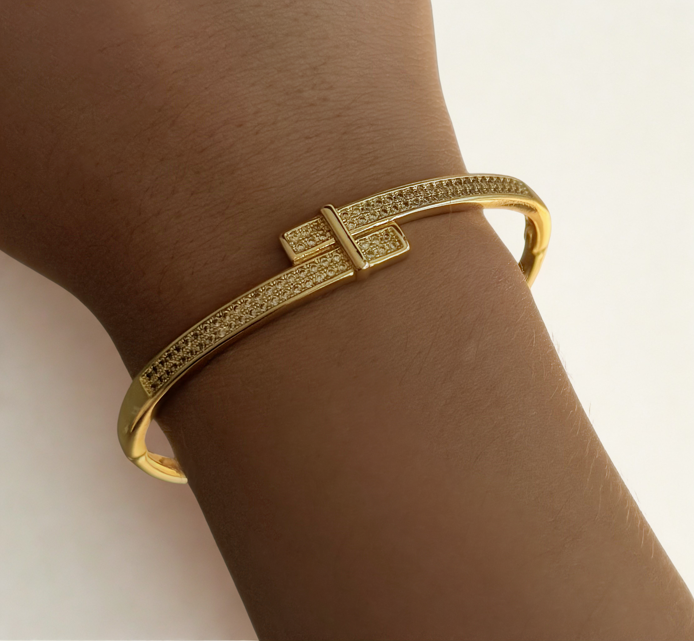 Gold Shimmer Bracelet