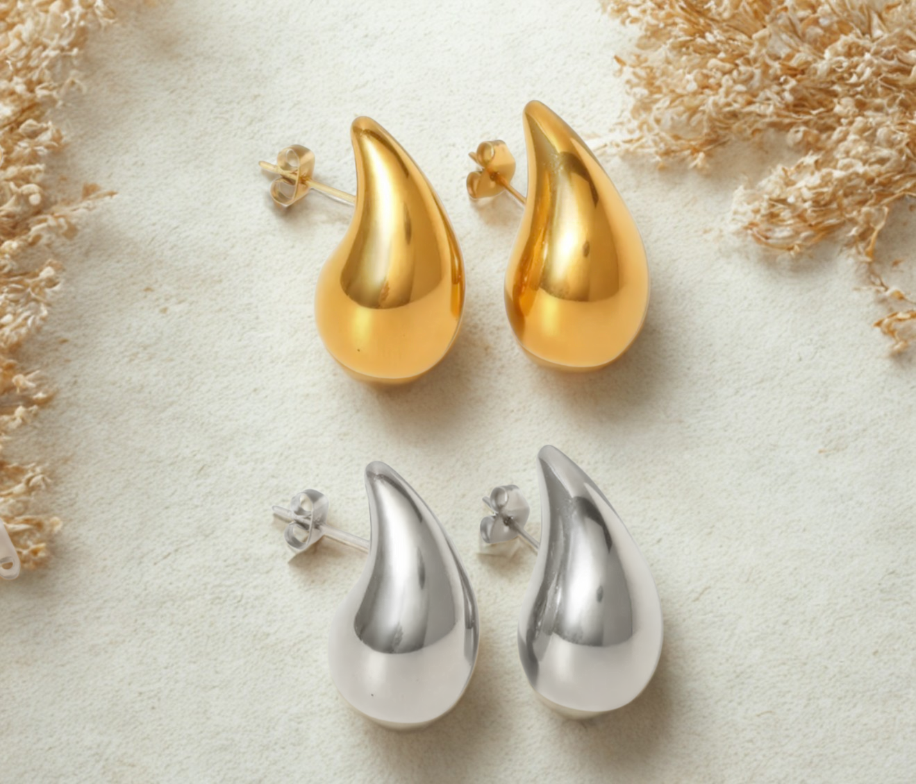 Drop earrings